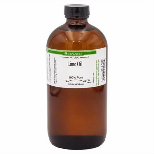 LorAnn Natural Lime Oil | Food Grade Essential Oil | Oil-Soluble