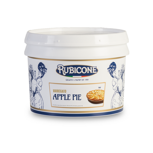 Apple Pie Sundae Dessert Topping - 3 KG Bucket - Apple Pie Variegate - Rubicone Canada - Ships Free Within Canada on Orders Above CAD $199