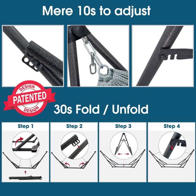 Original Collapsible Hammock with Stand