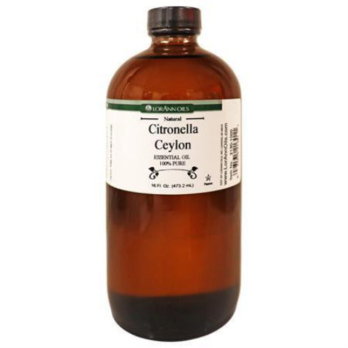 LorAnn Citronella Ceylon Essential Oil | 100% Pure | Fresh Citrus Scent