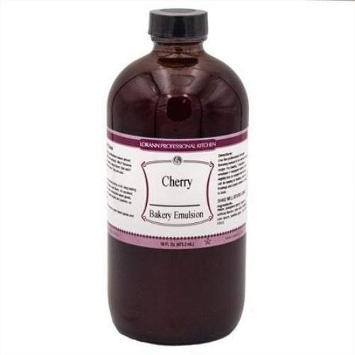 LorAnn Cherry Bakery Emulsion | Water-Based | Alcohol-Free | Kosher Vegan Gluten-Free