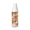Choco-Hazelnut Topping with Pieces - 1 KG Squeeze Bottle - Choco-Nut Crock Topping - Rubicone Canada - Ships Free Within Canada on Orders Above CAD $199