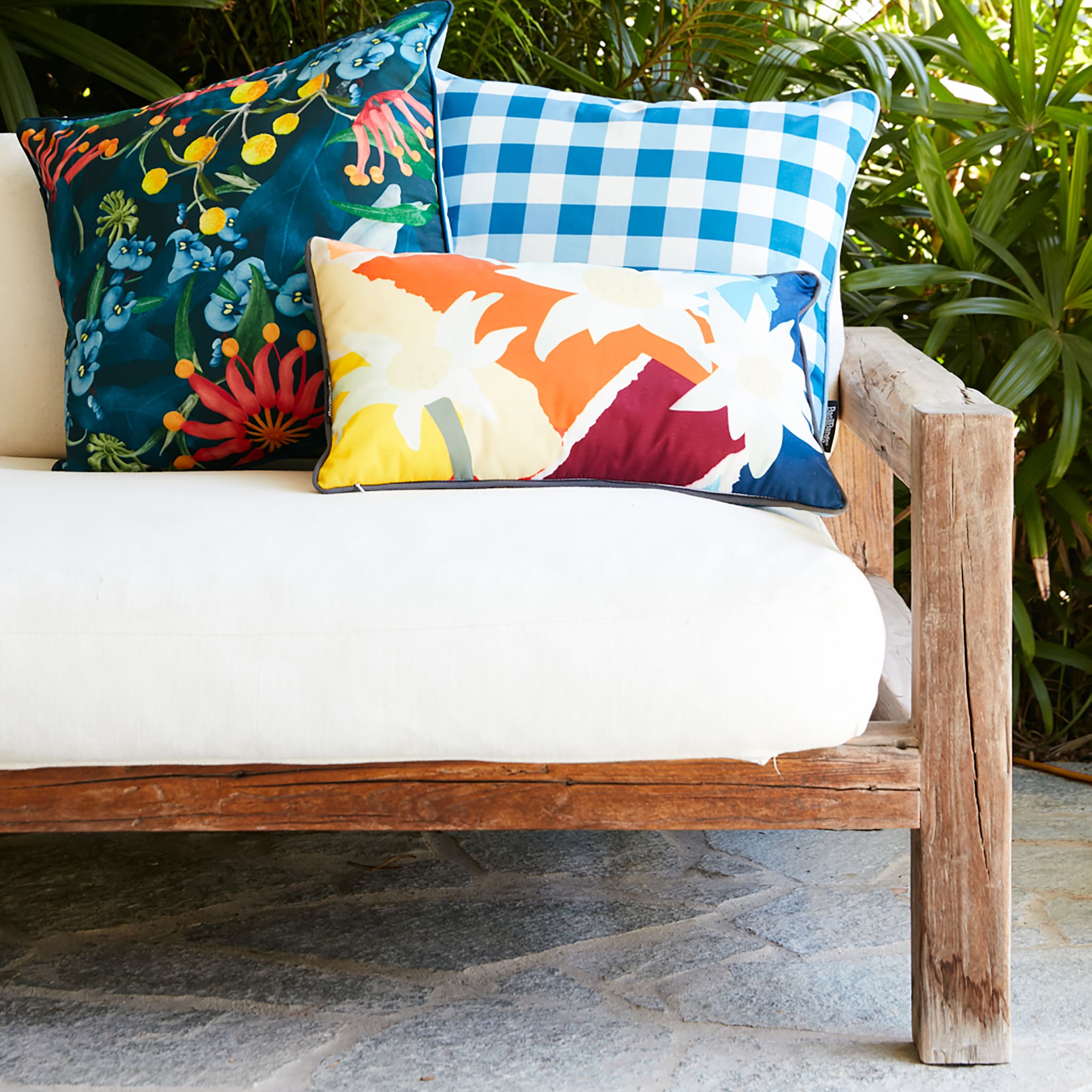 Throw Cushion 50x30cm - Indoor & Outdoor Use