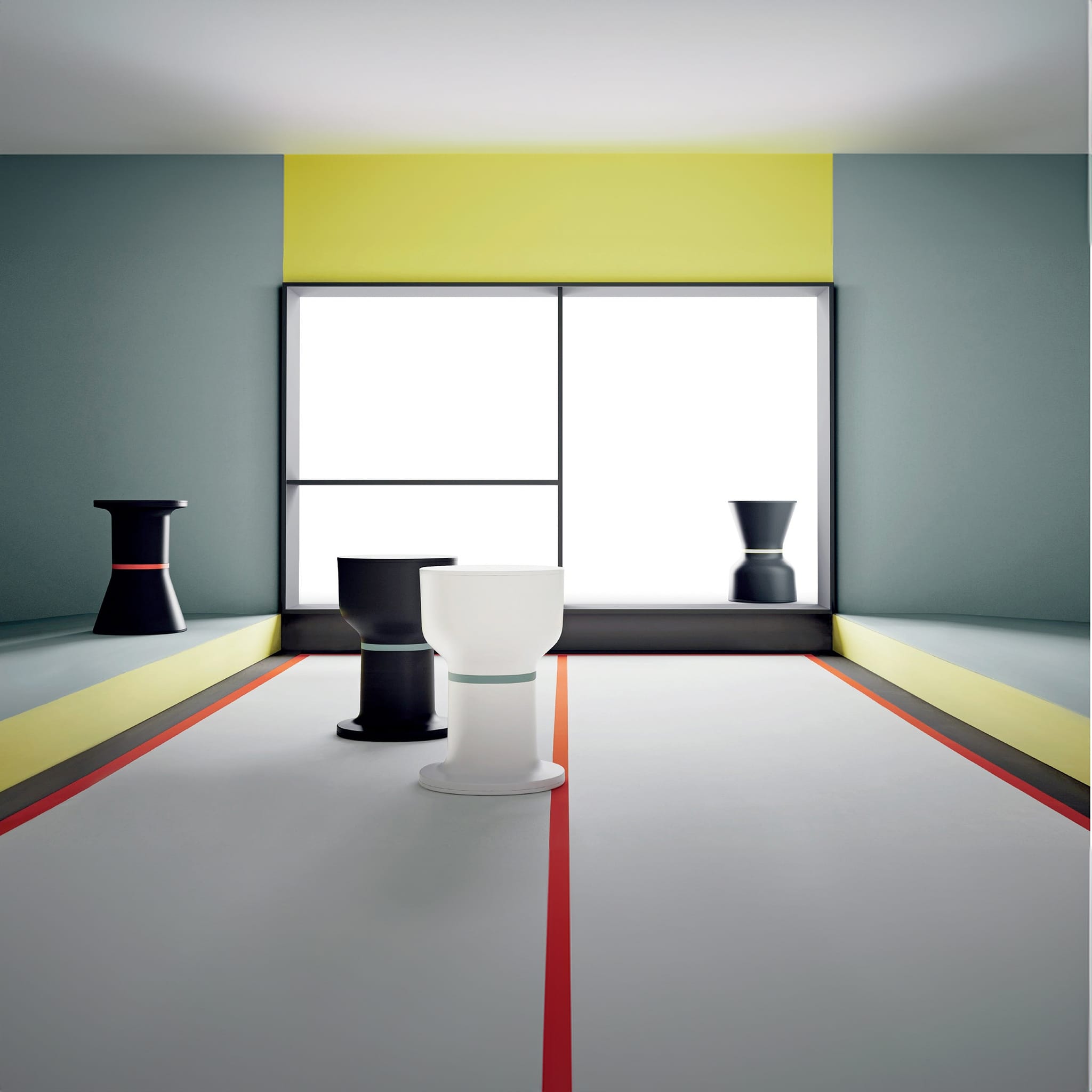 Pa.He.Ko End Table & Stool<br> Indoor & Outdoor Use
