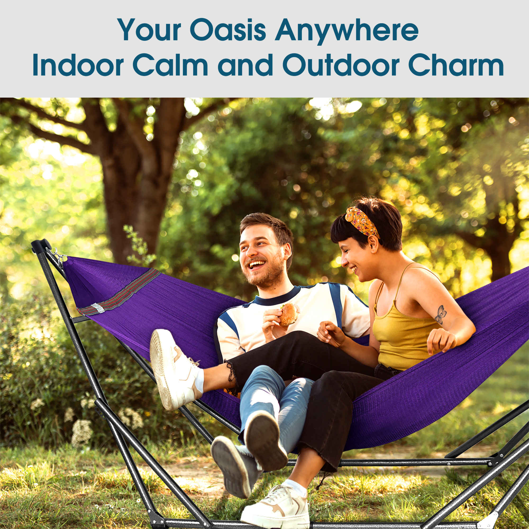 Original Collapsible Hammock with Stand