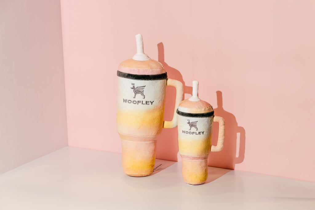NEW LIMITED EDITION Pawty Animals Eco-Friendly Woofley Tumbler Dog Toy - Small