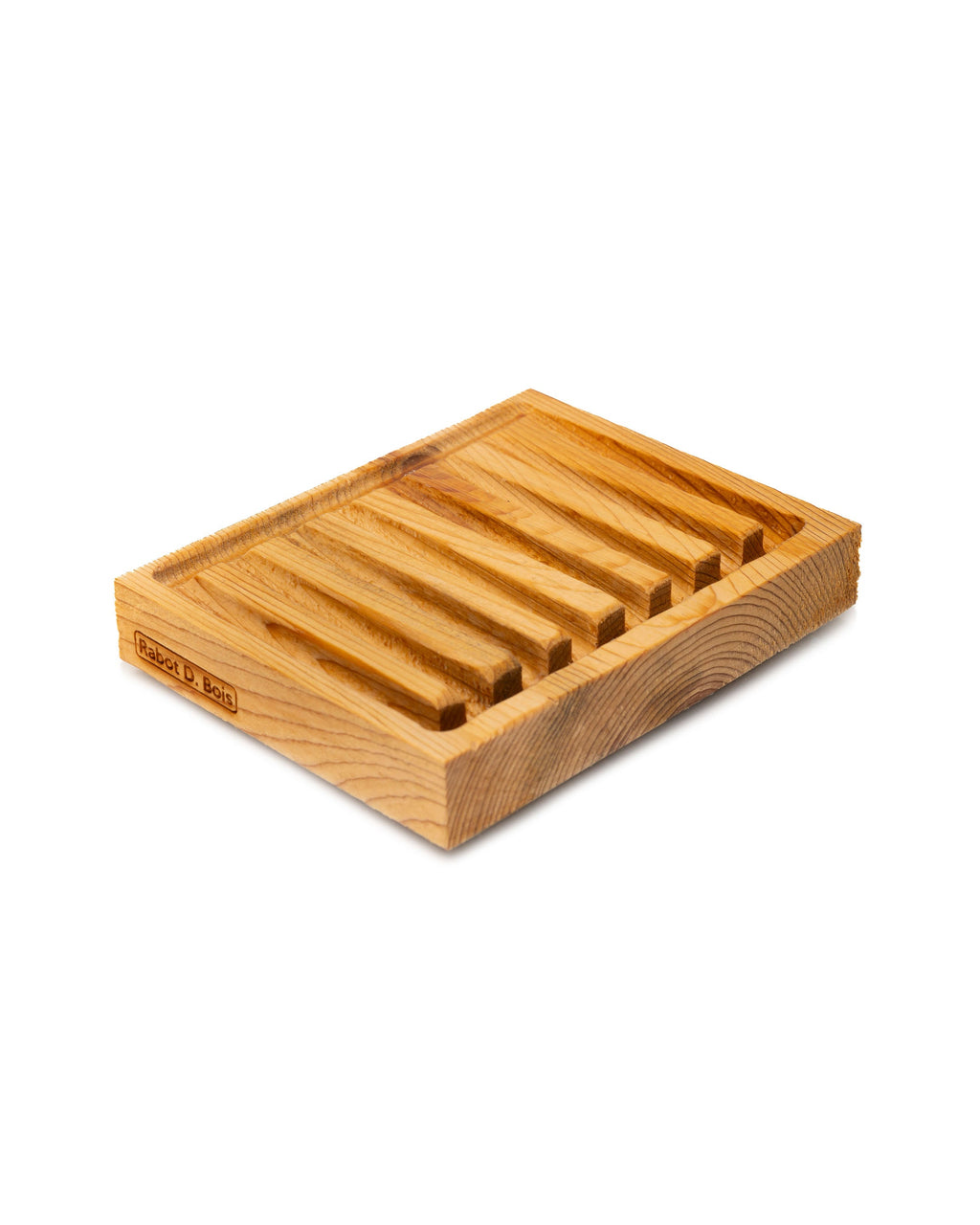 The "D-Coulé" Cedar Wood Soap Dish