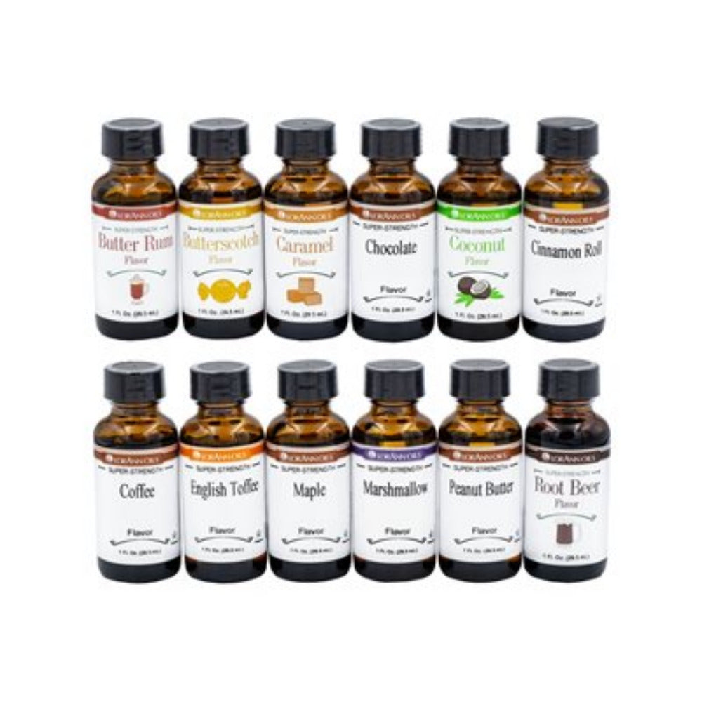 LorAnn Savor Your Flavor Super-Strength Variety Pack | 12 x 30 mL