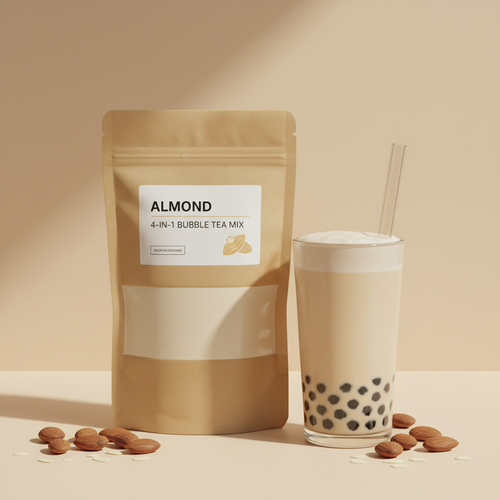 Almond Bubble Tea Hero