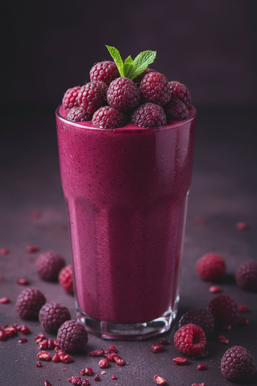 Black Raspberry Smoothie