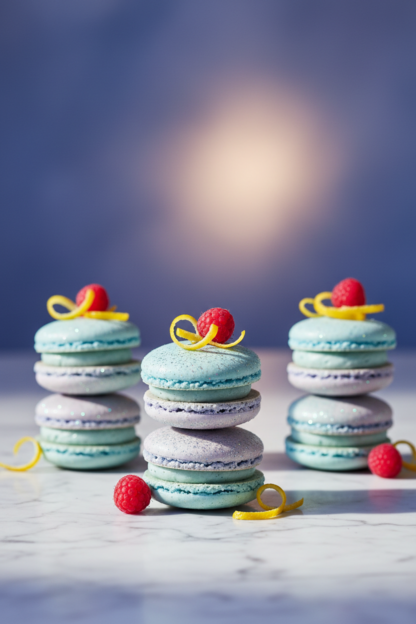 Blue Moon Macarons