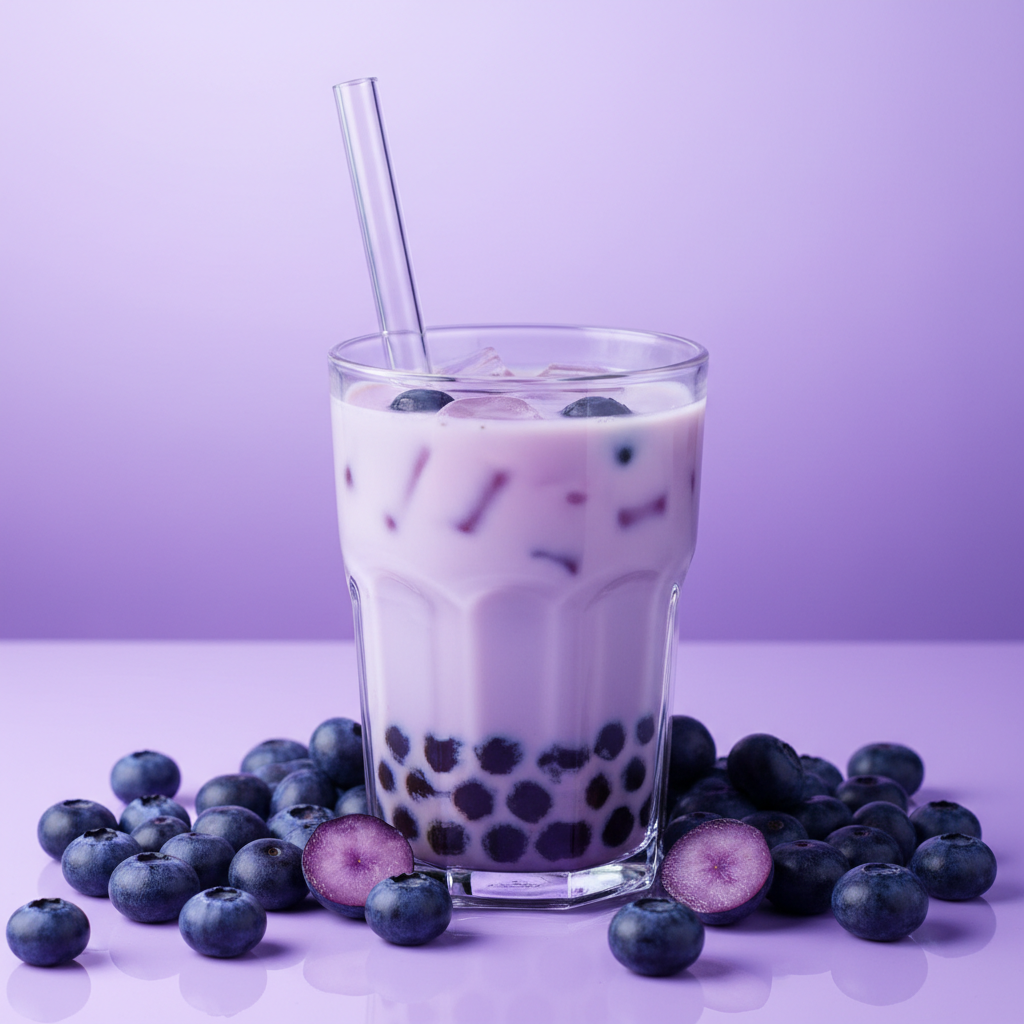 Blueberry Bursting Boba Pure25 Hero