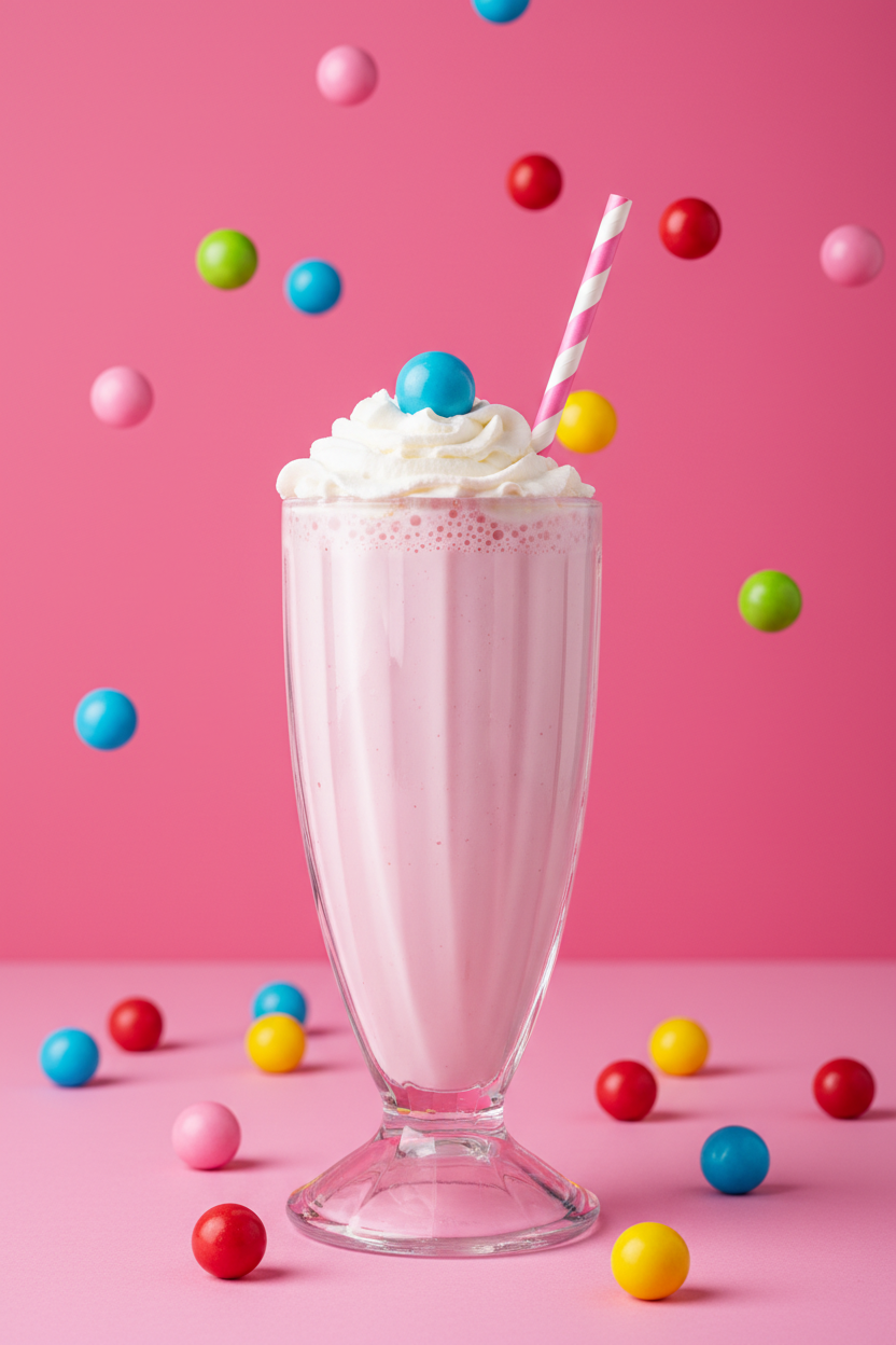 Bubble Gum Milkshake