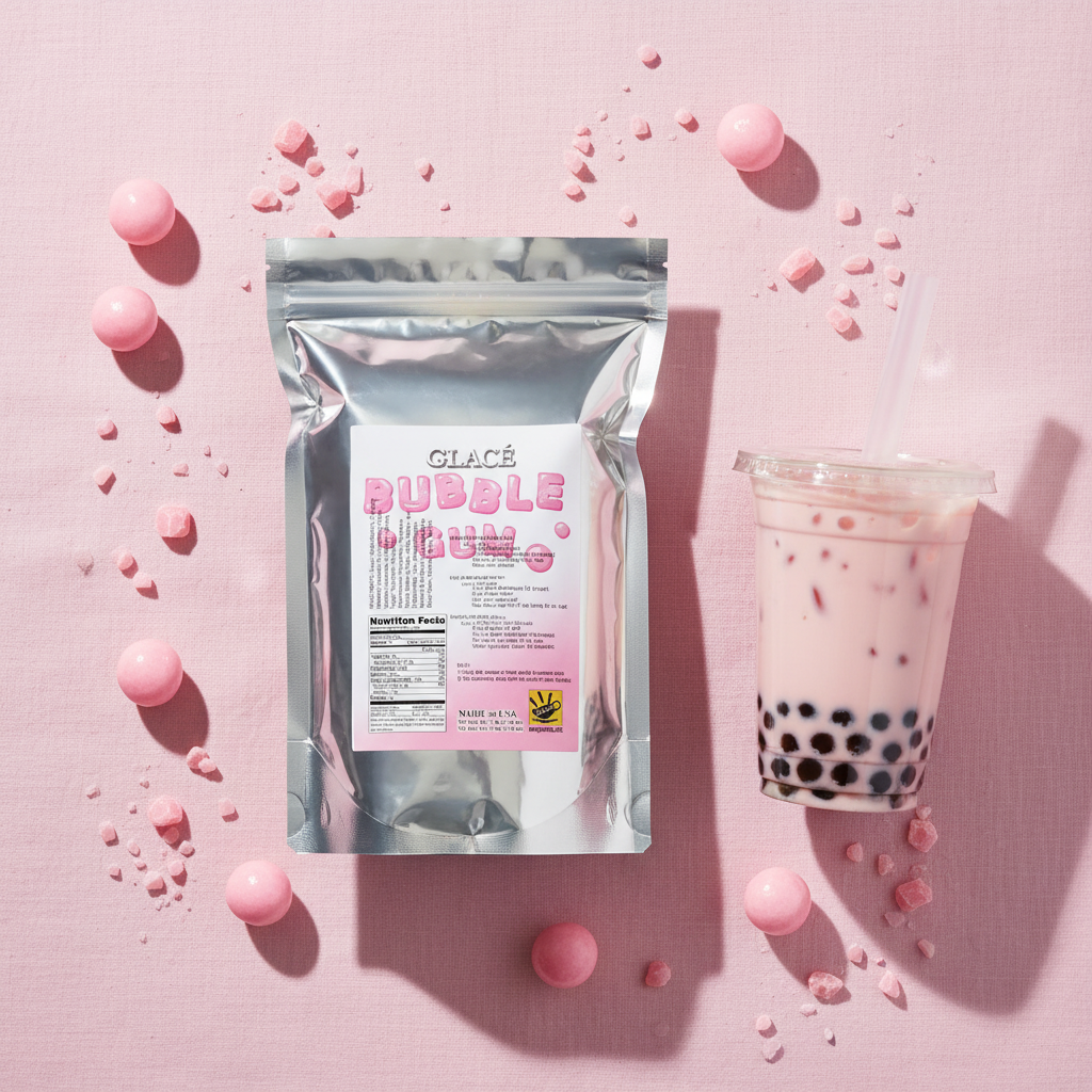Bubblegum Flat Lay
