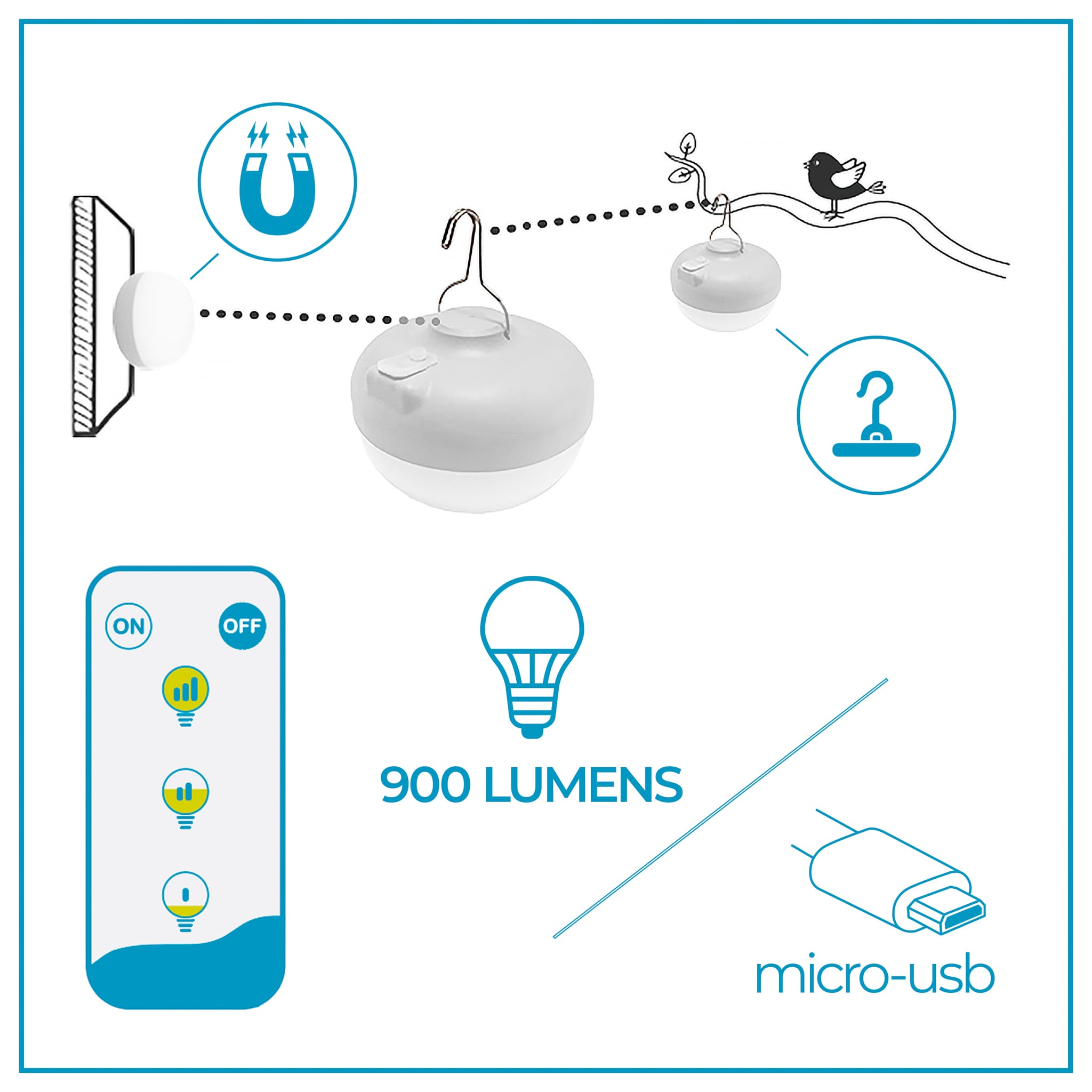 Cherry Ambient Lighting (Solar & Rechargeable)