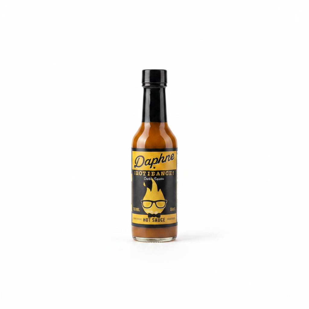 DAPHNE – clean white background bottle shot