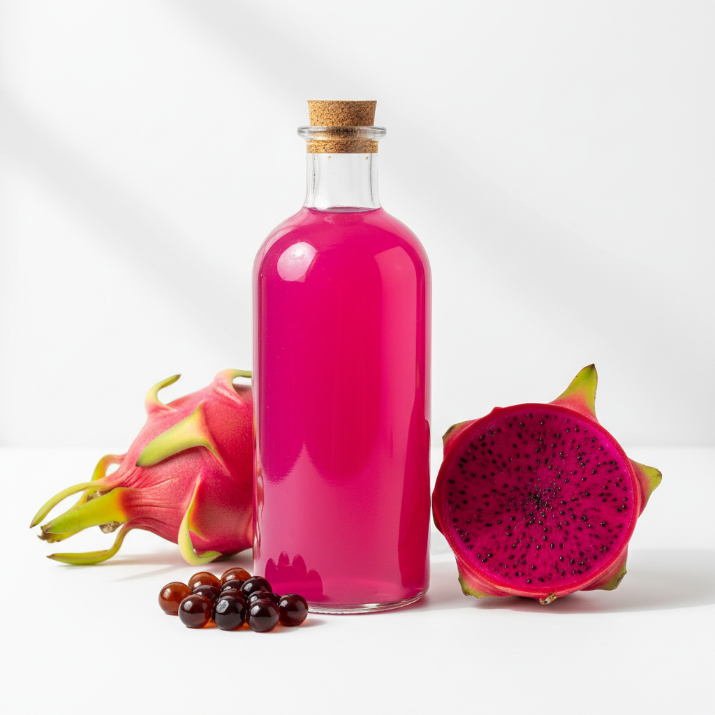 Dragon Fruit Bubble Tea Syrup Product Image
