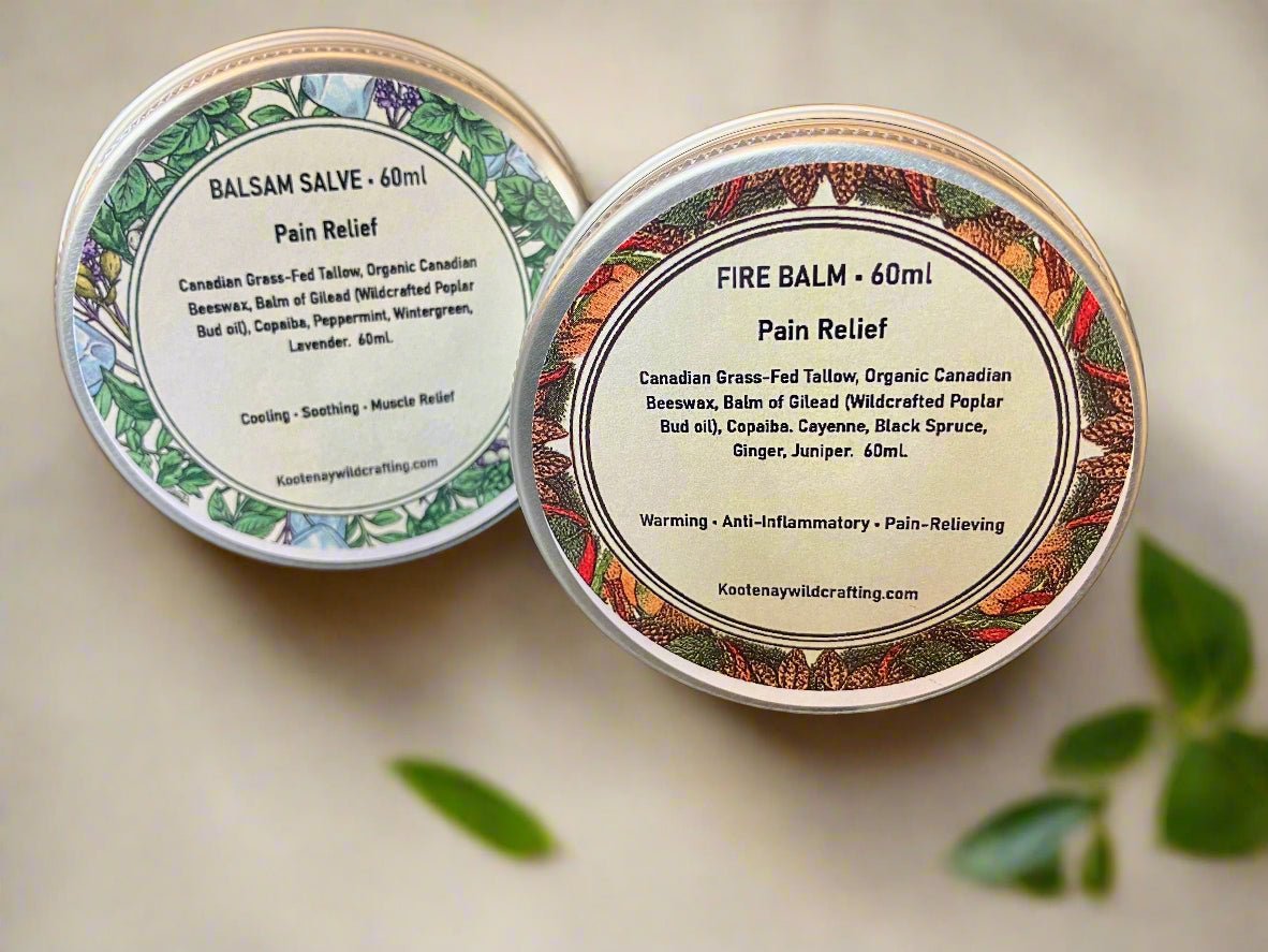 Fire & Balsam: Nature's Warming & Cooling Balms