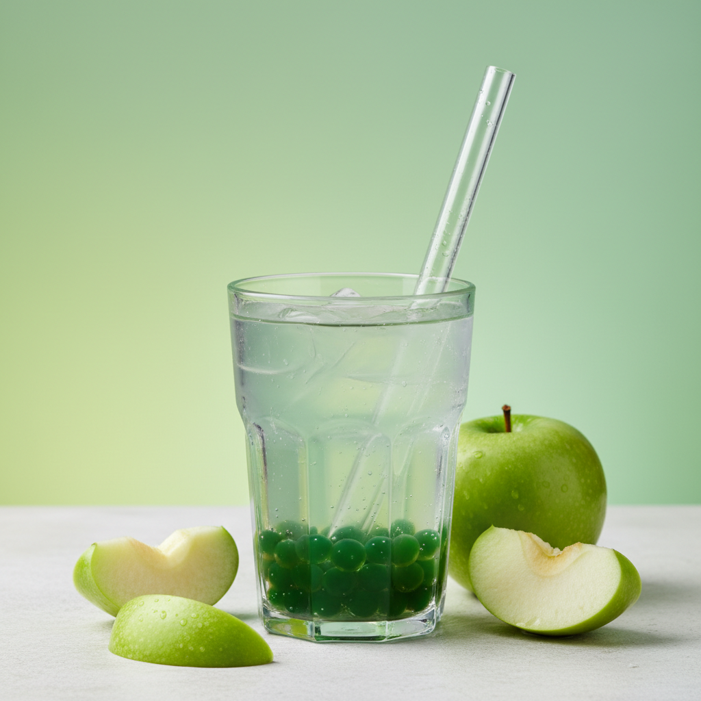 Green Apple Bubble Tea Lifestyle