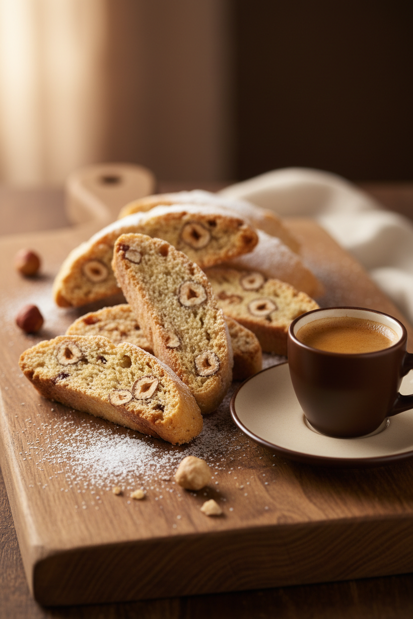 Hazelnut Biscotti