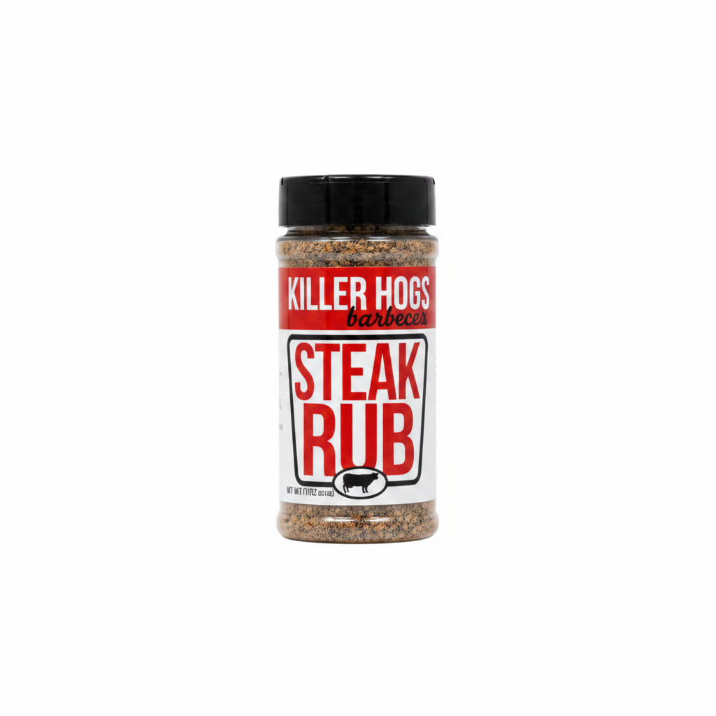 Killer Hogs Steak Rub – clean white background