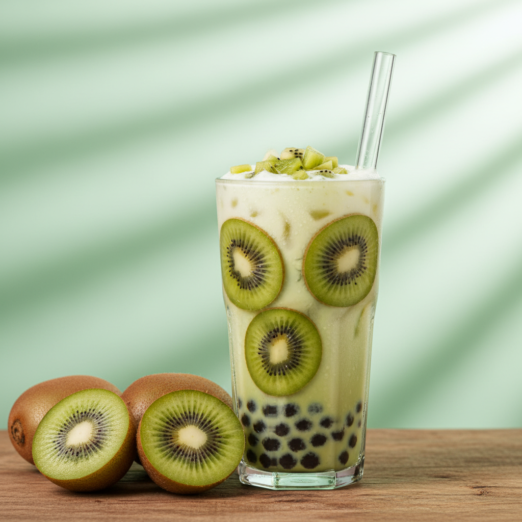 Kiwi Bubble Tea Lifestyle