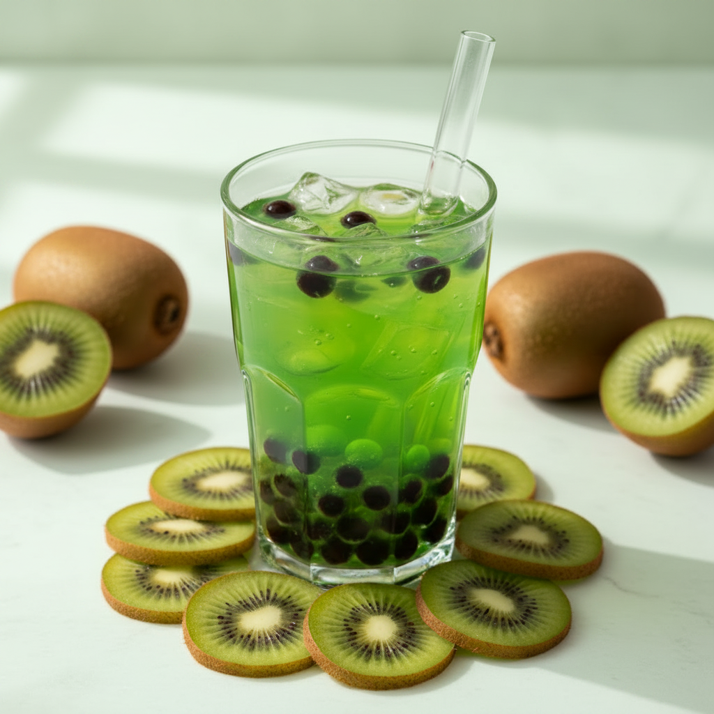 Kiwi Bubble Tea Syrup Hero