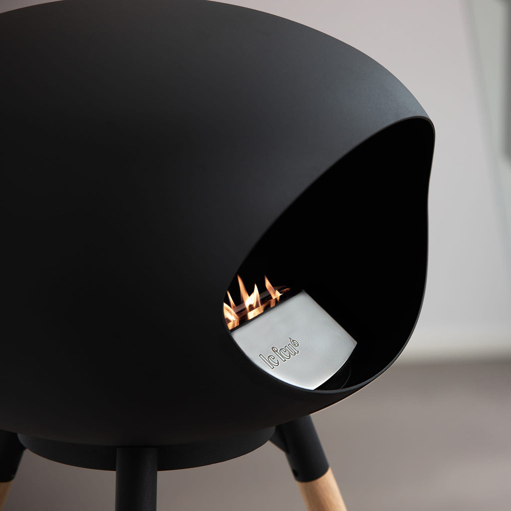 Le Feu Ground Low Dome - Black