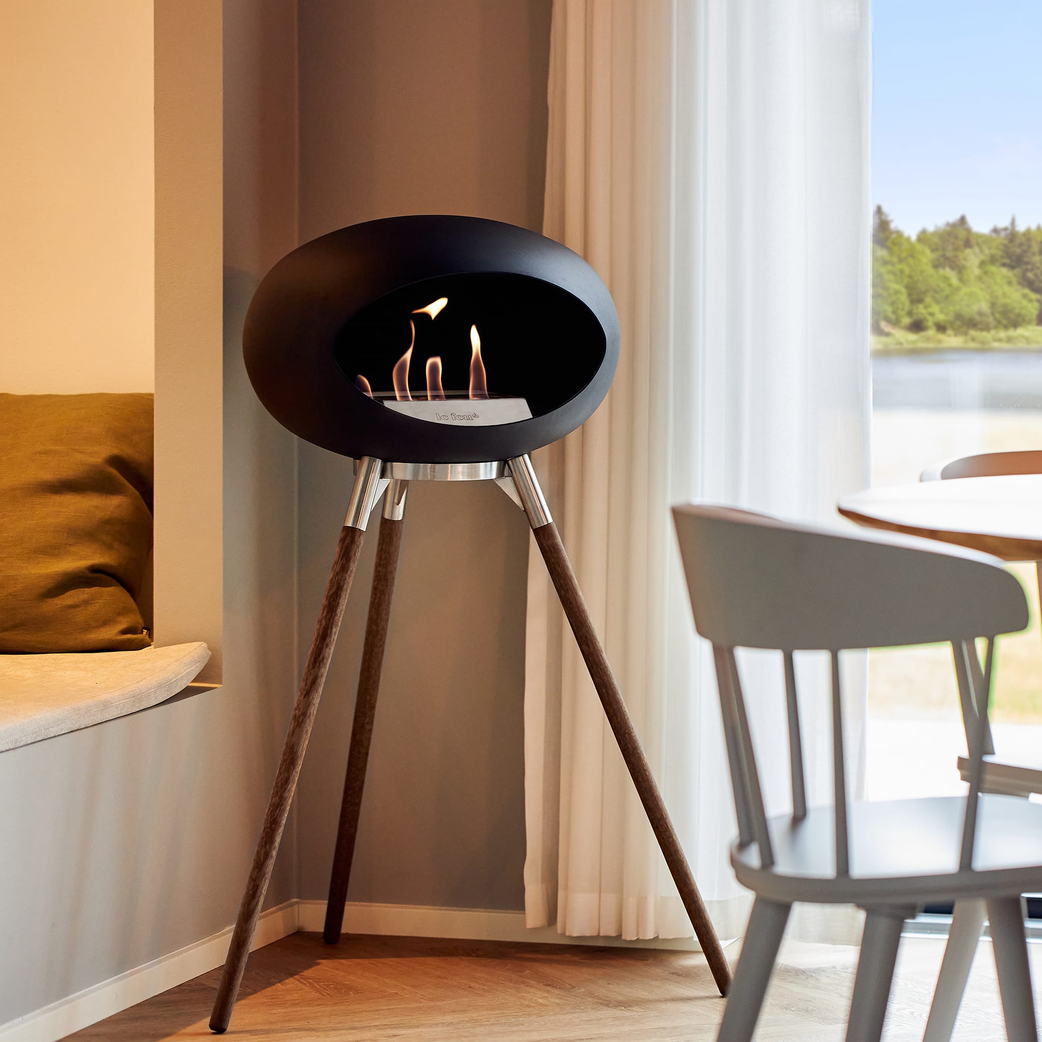 Le Feu Ground High Dome - Black