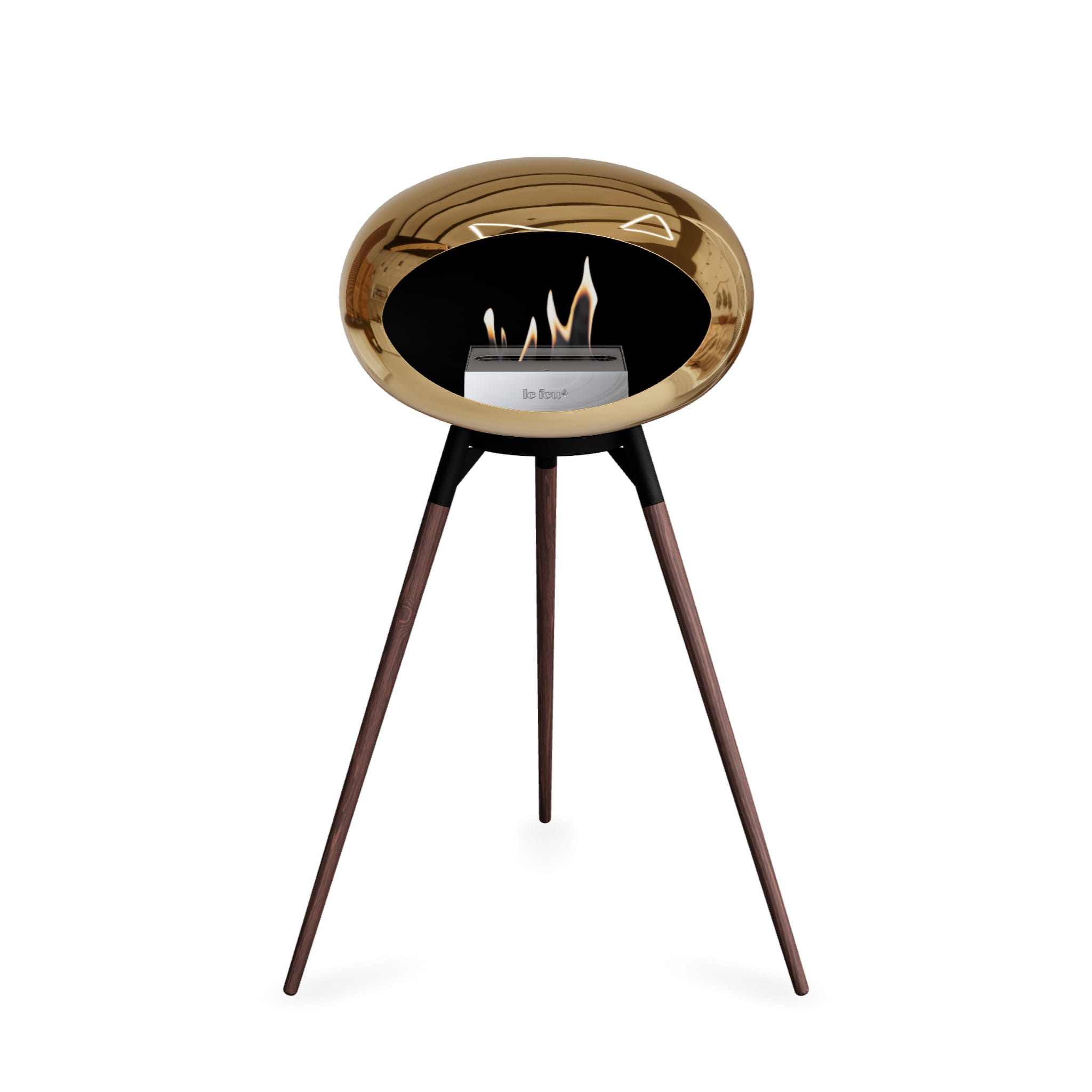 Le Feu Ground High Dome - Chromed Rose Gold
