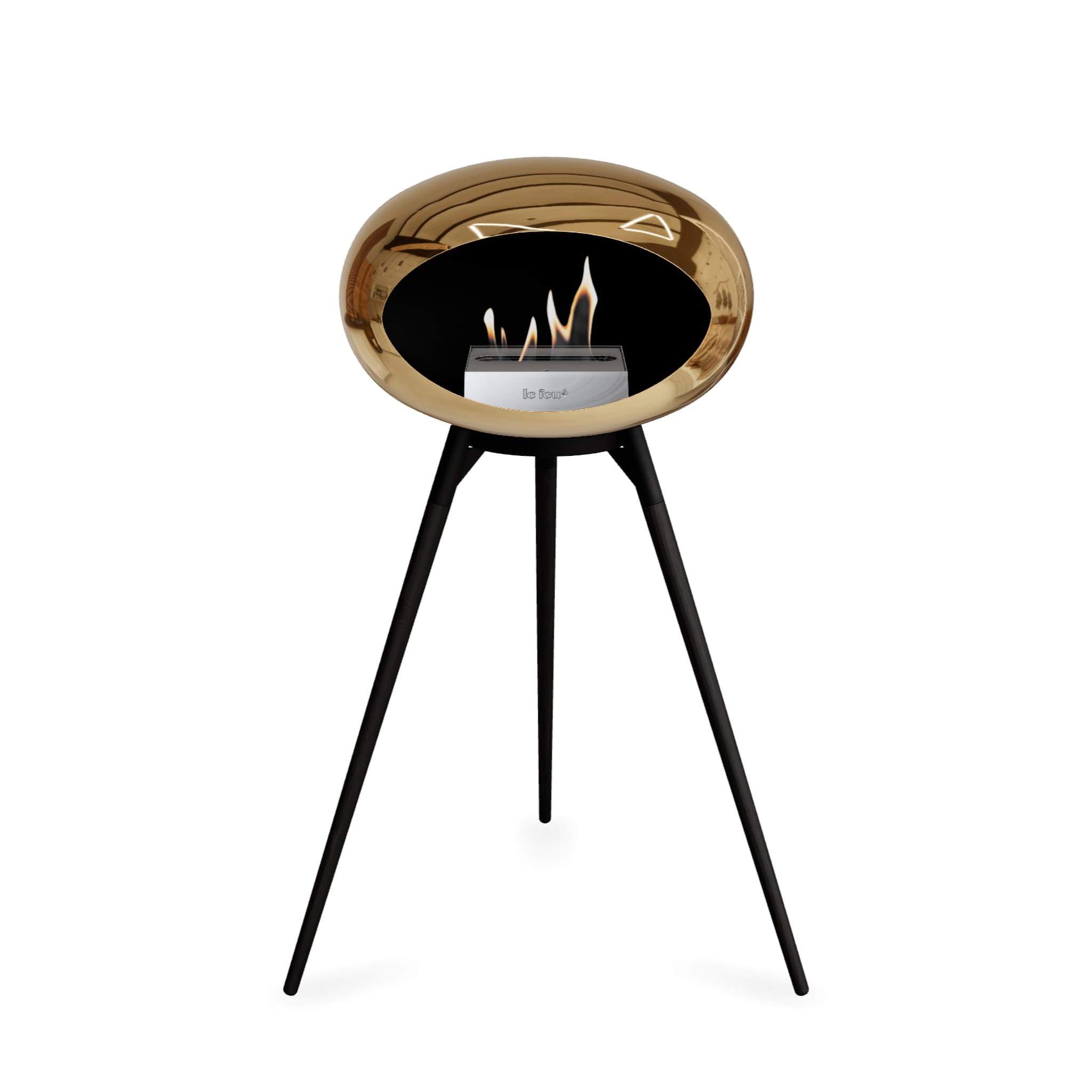 Le Feu Ground High Dome - Chromed Rose Gold