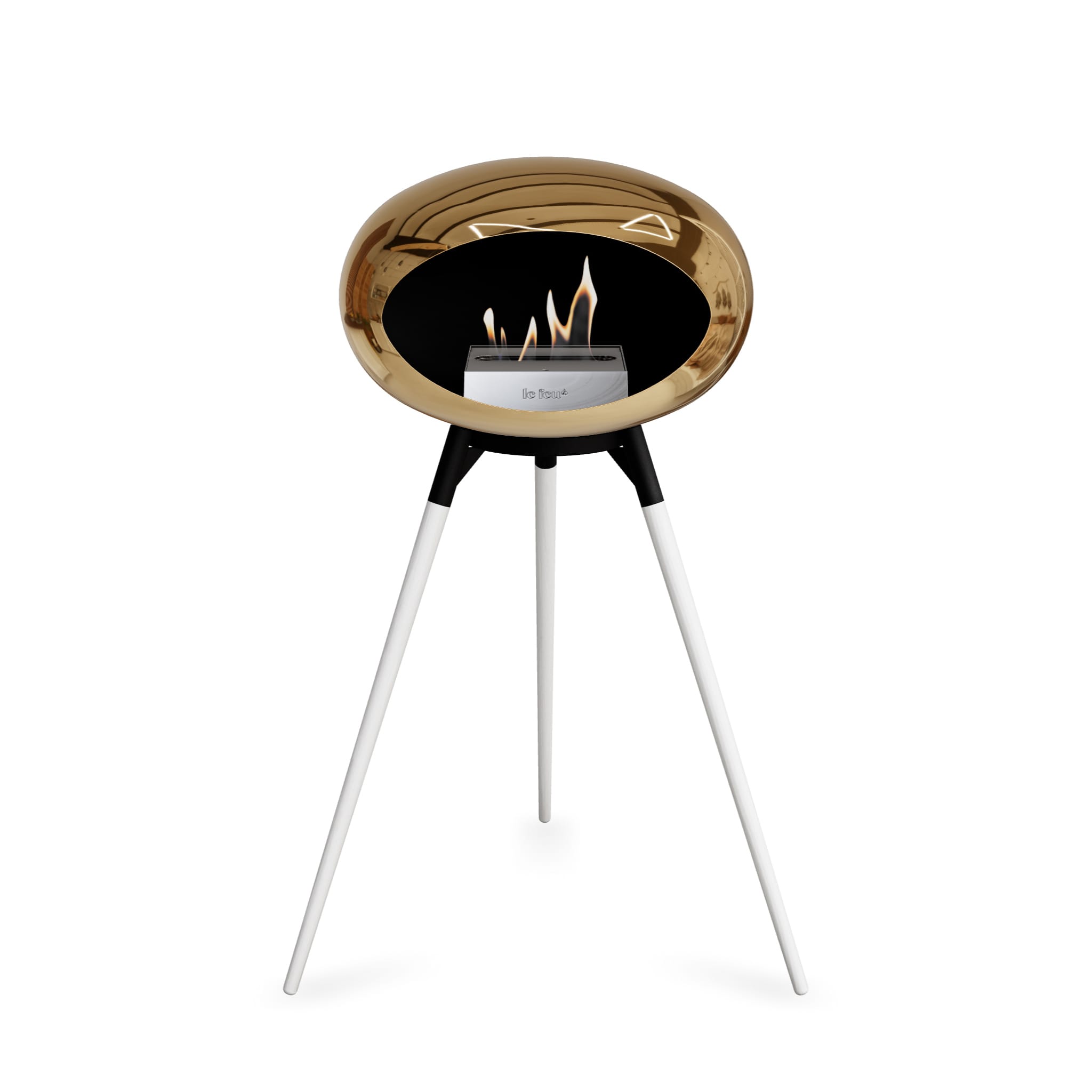 Le Feu Ground High Dome - Chromed Rose Gold