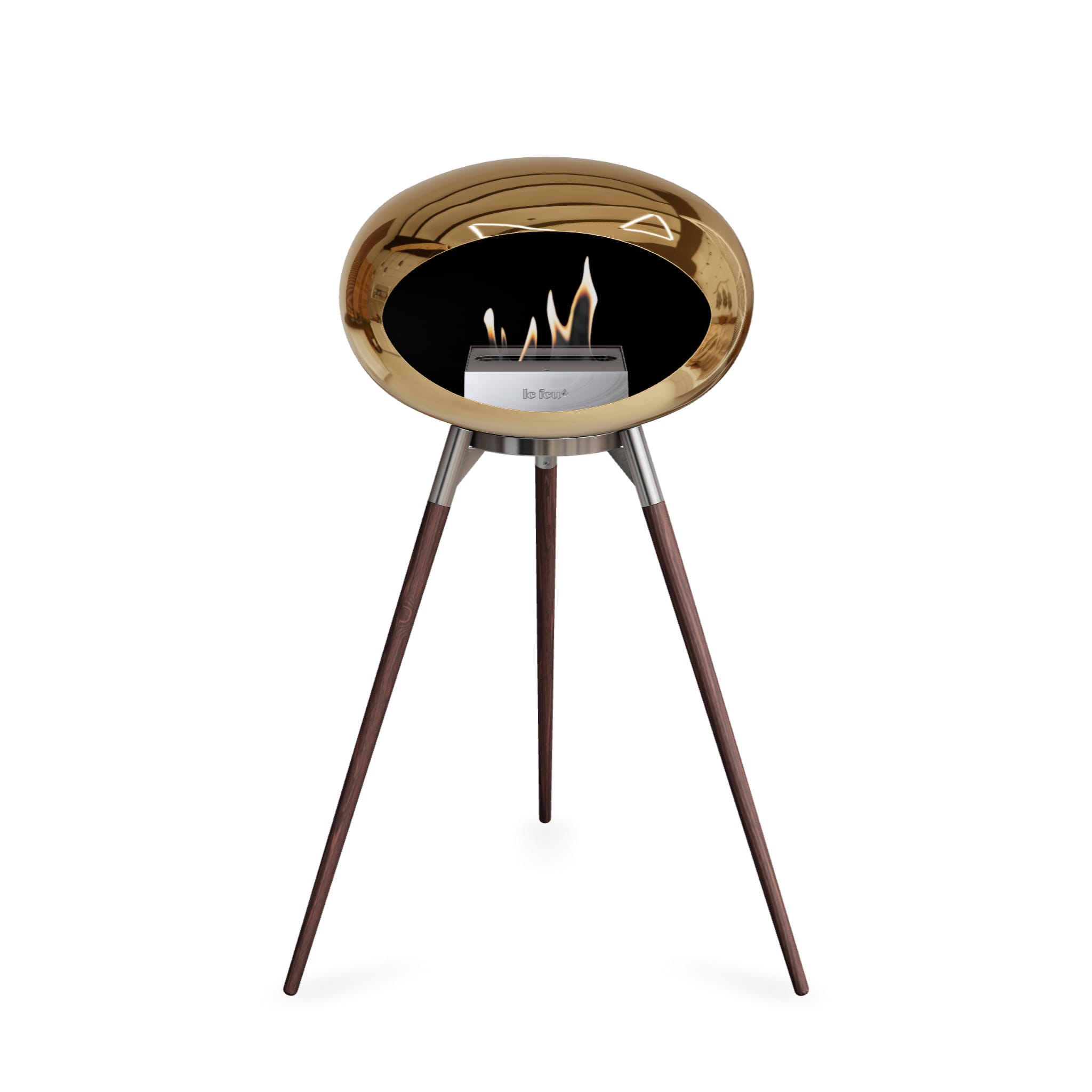 Le Feu Ground High Dome - Chromed Rose Gold