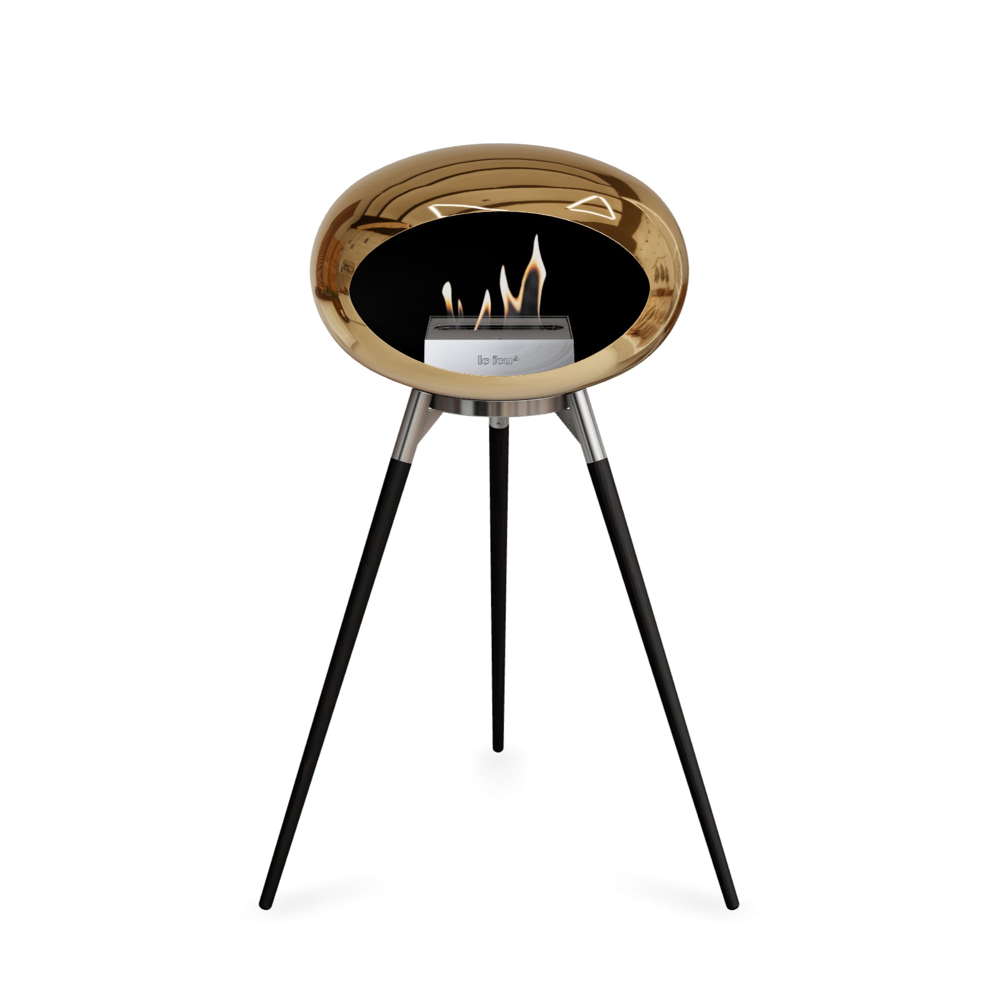 Le Feu Ground High Dome - Chromed Rose Gold