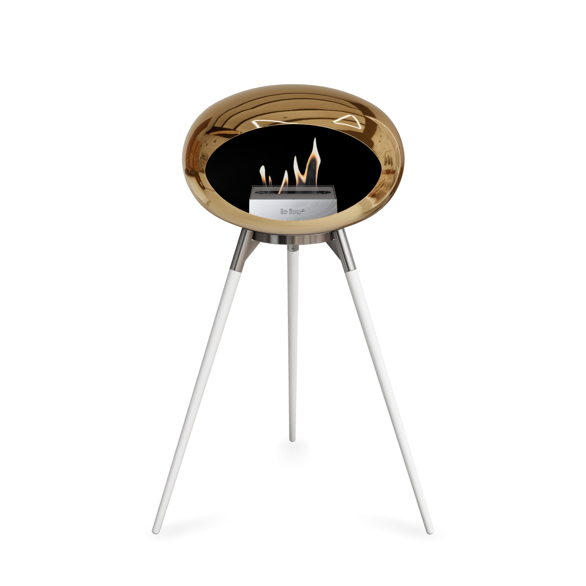 Le Feu Ground High Dome - Chromed Rose Gold