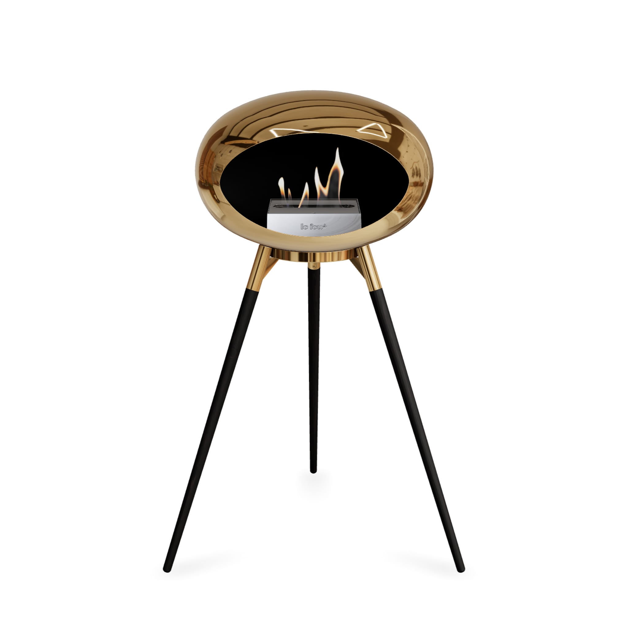 Le Feu Ground High Dome - Chromed Rose Gold