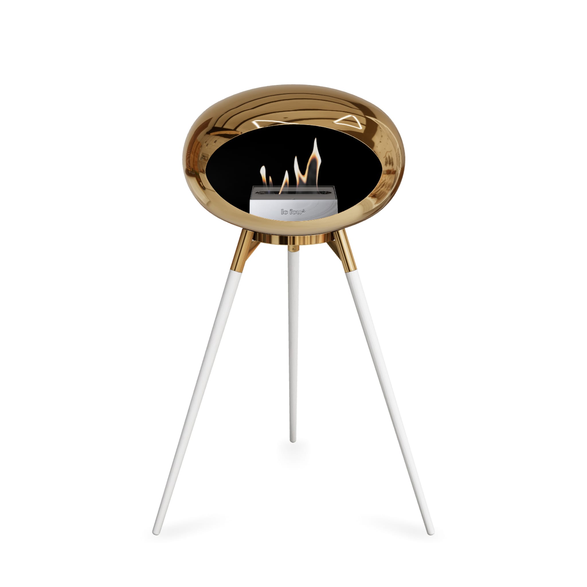 Le Feu Ground High Dome - Chromed Rose Gold