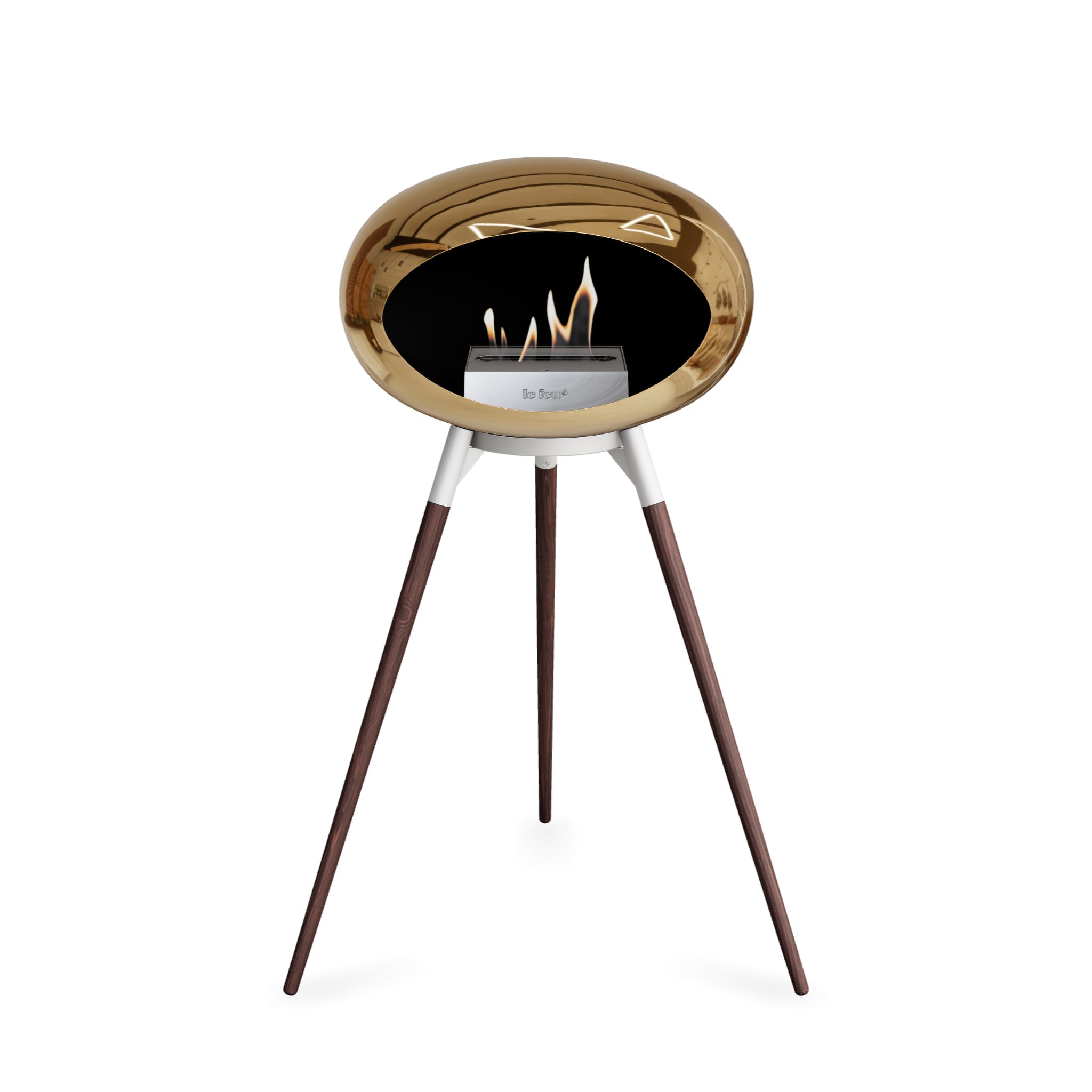 Le Feu Ground High Dome - Chromed Rose Gold