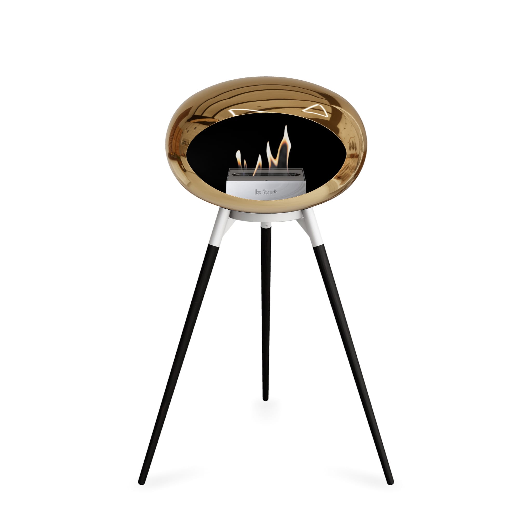 Le Feu Ground High Dome - Chromed Rose Gold