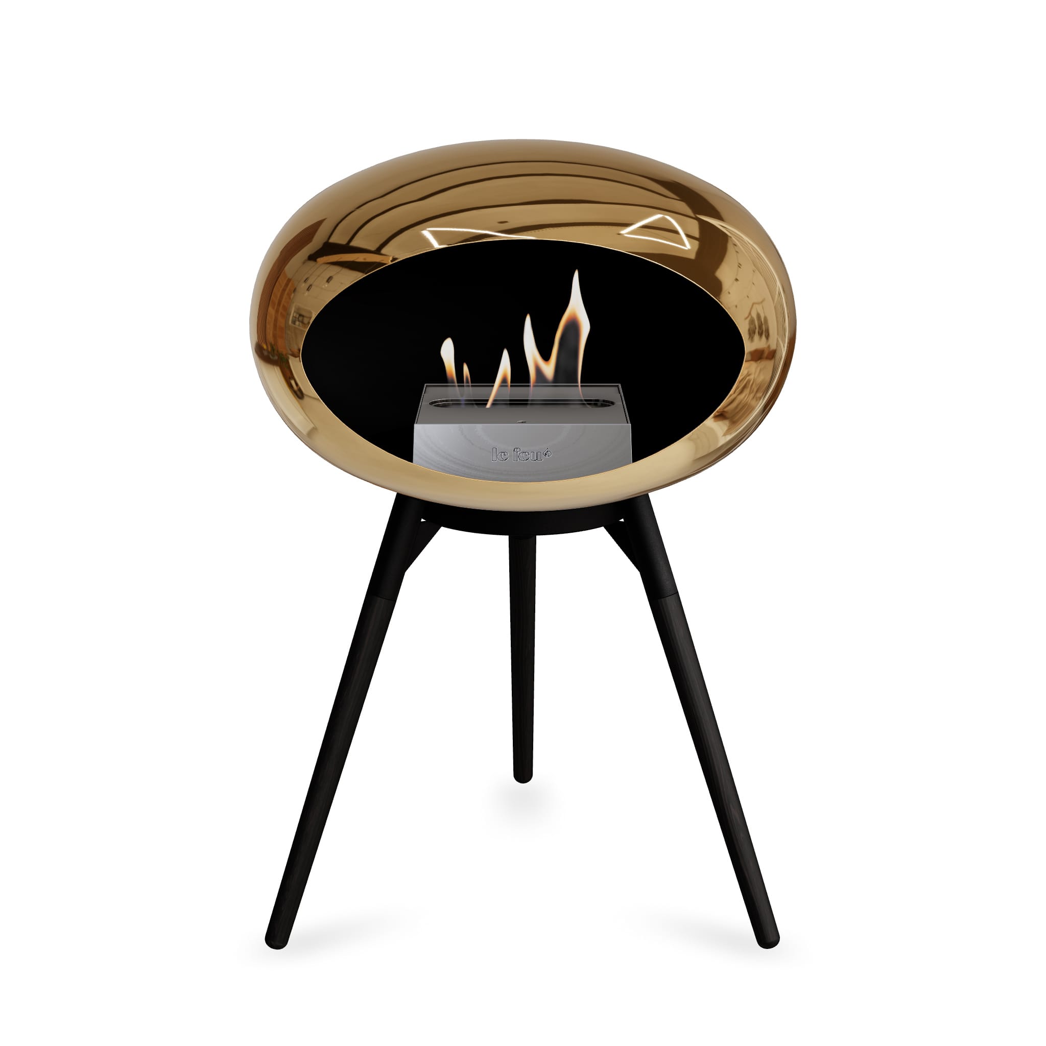 Le Feu Ground Low Dome - Chromed Rose Gold