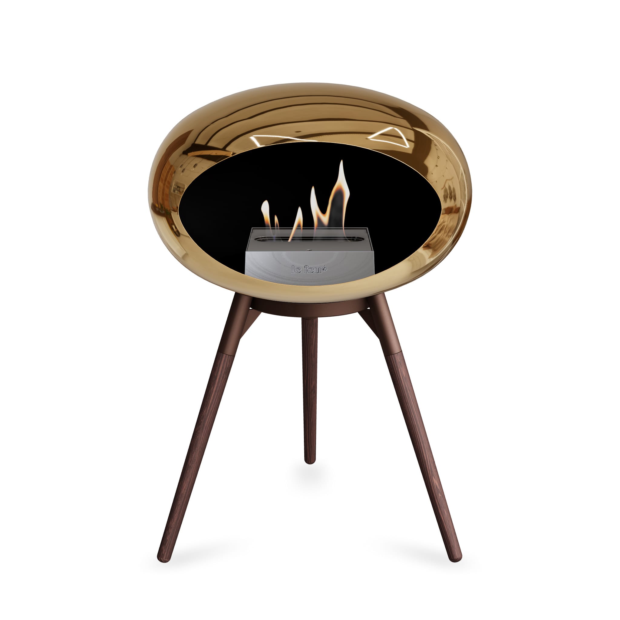 Le Feu Ground Low Dome - Chromed Rose Gold