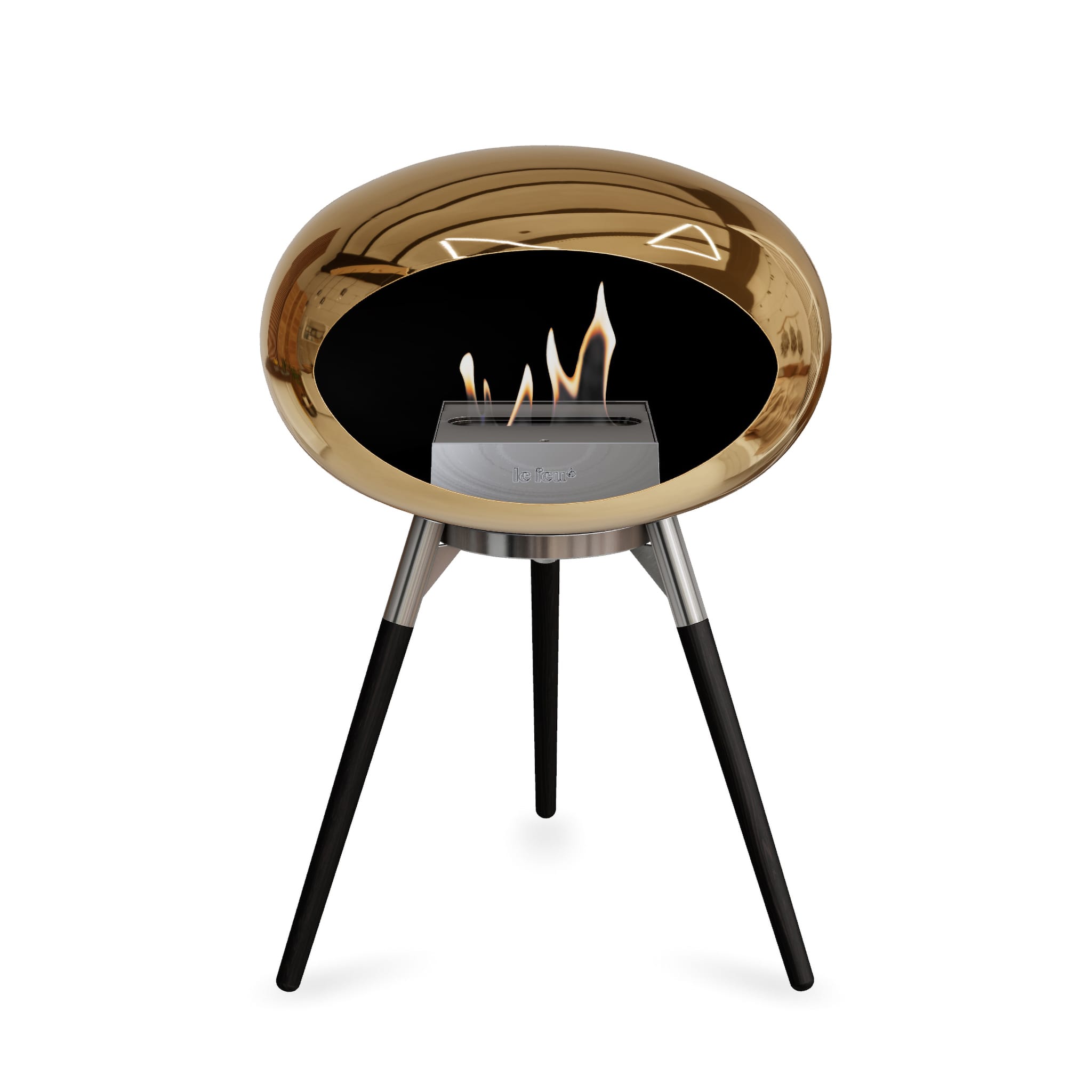 Le Feu Ground Low Dome - Chromed Rose Gold