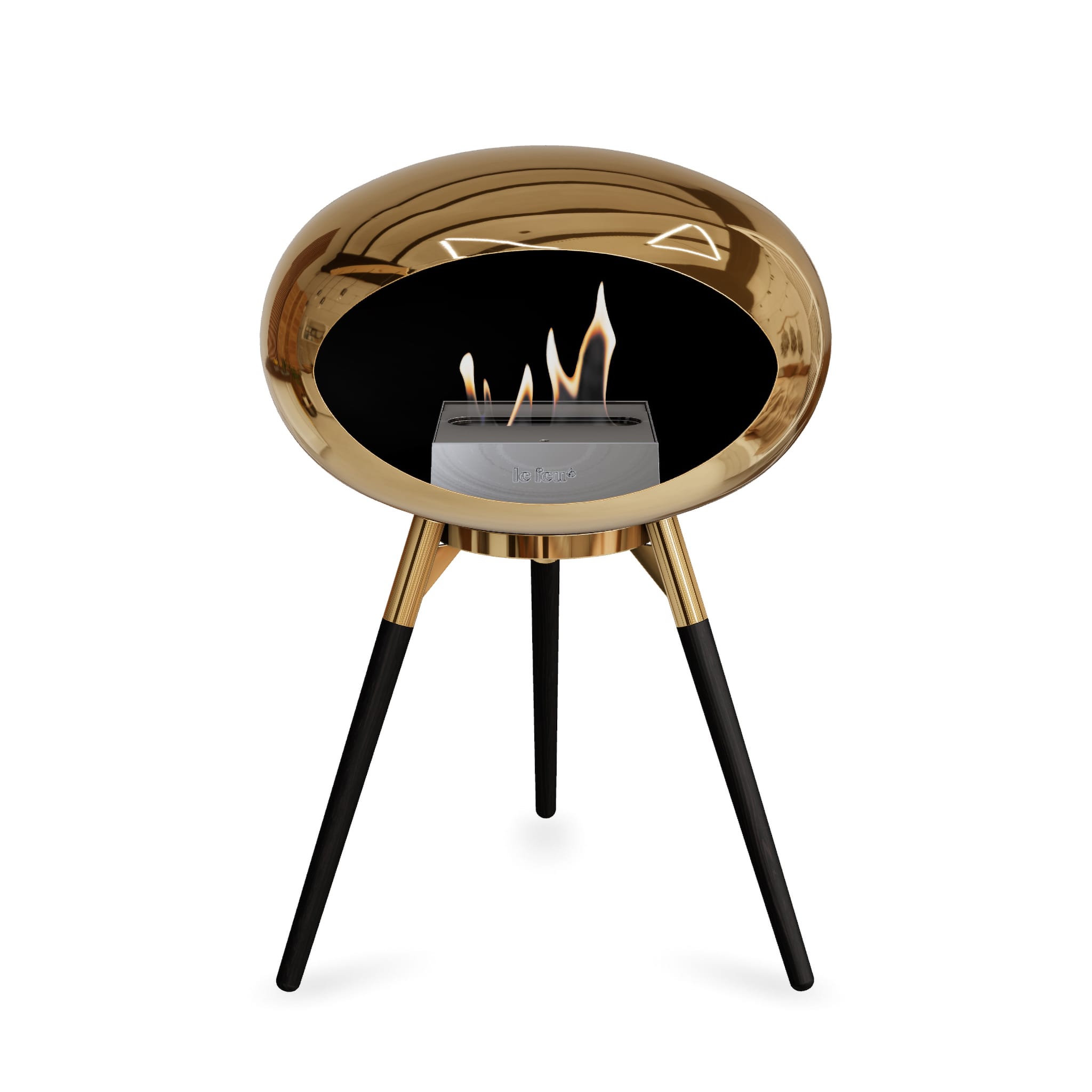 Le Feu Ground Low Dome - Chromed Rose Gold