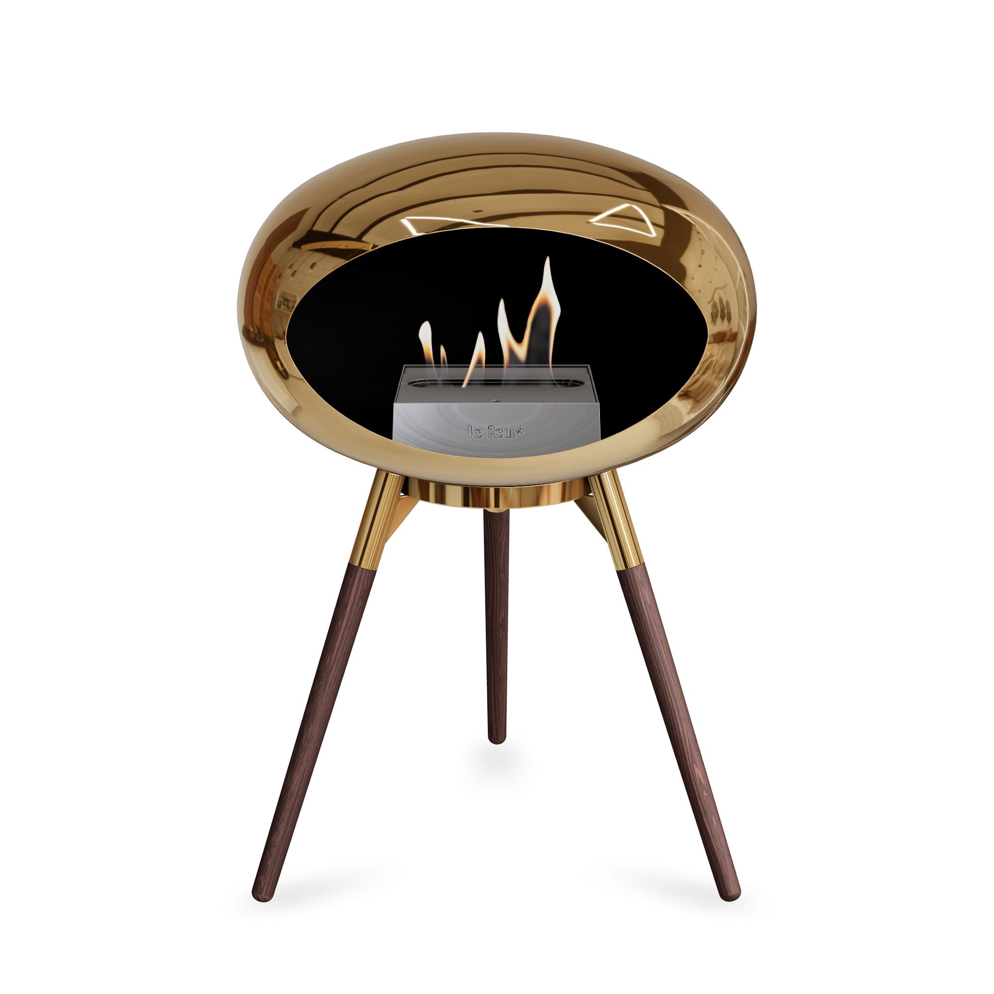 Le Feu Ground Low Dome - Chromed Rose Gold