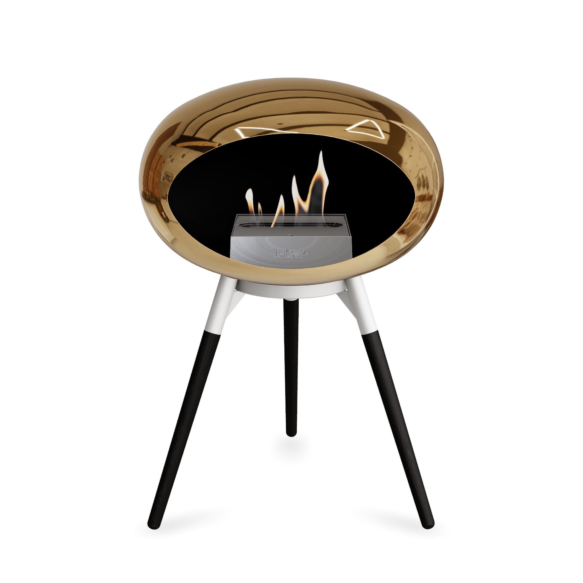 Le Feu Ground Low Dome - Chromed Rose Gold