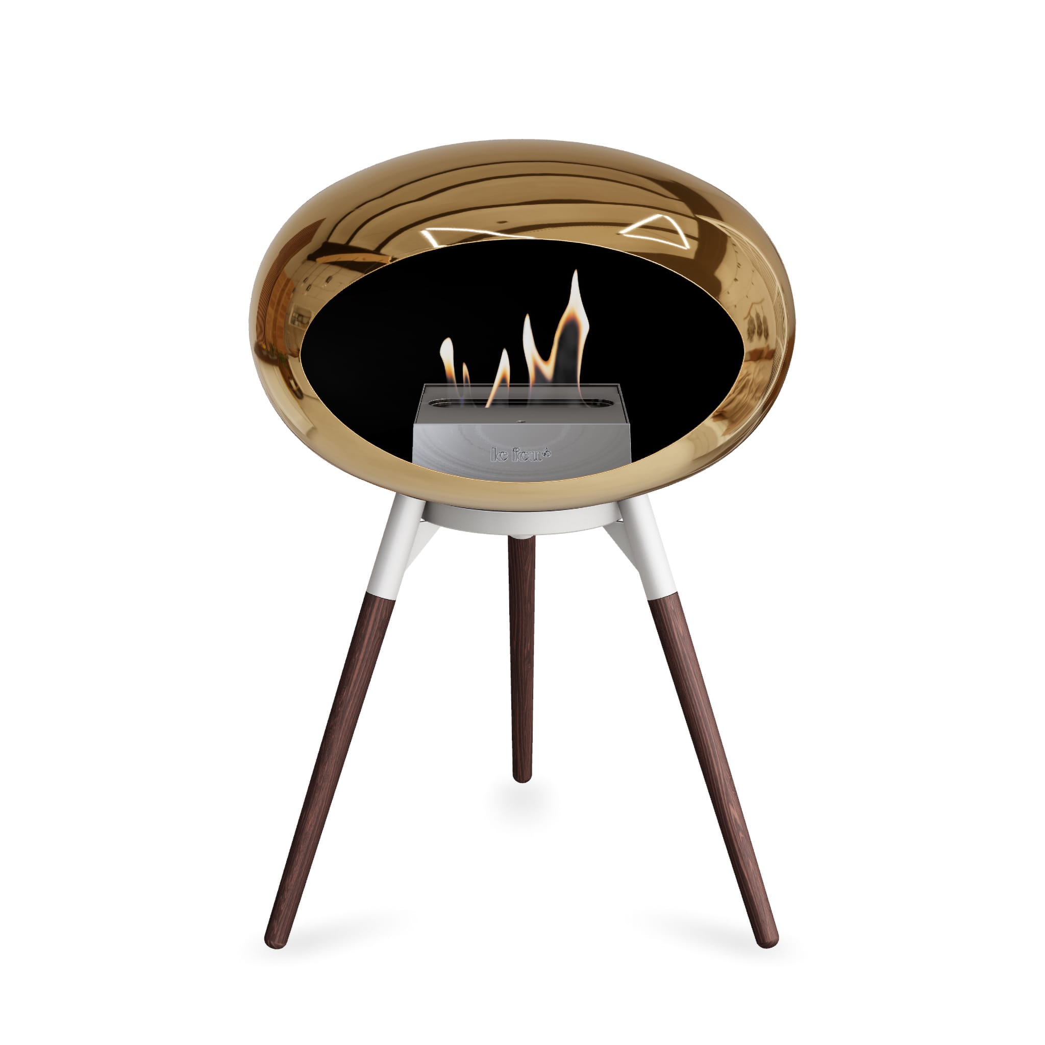 Le Feu Ground Low Dome - Chromed Rose Gold