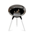 Le Feu Ground Low Dome - Chromed Silver
