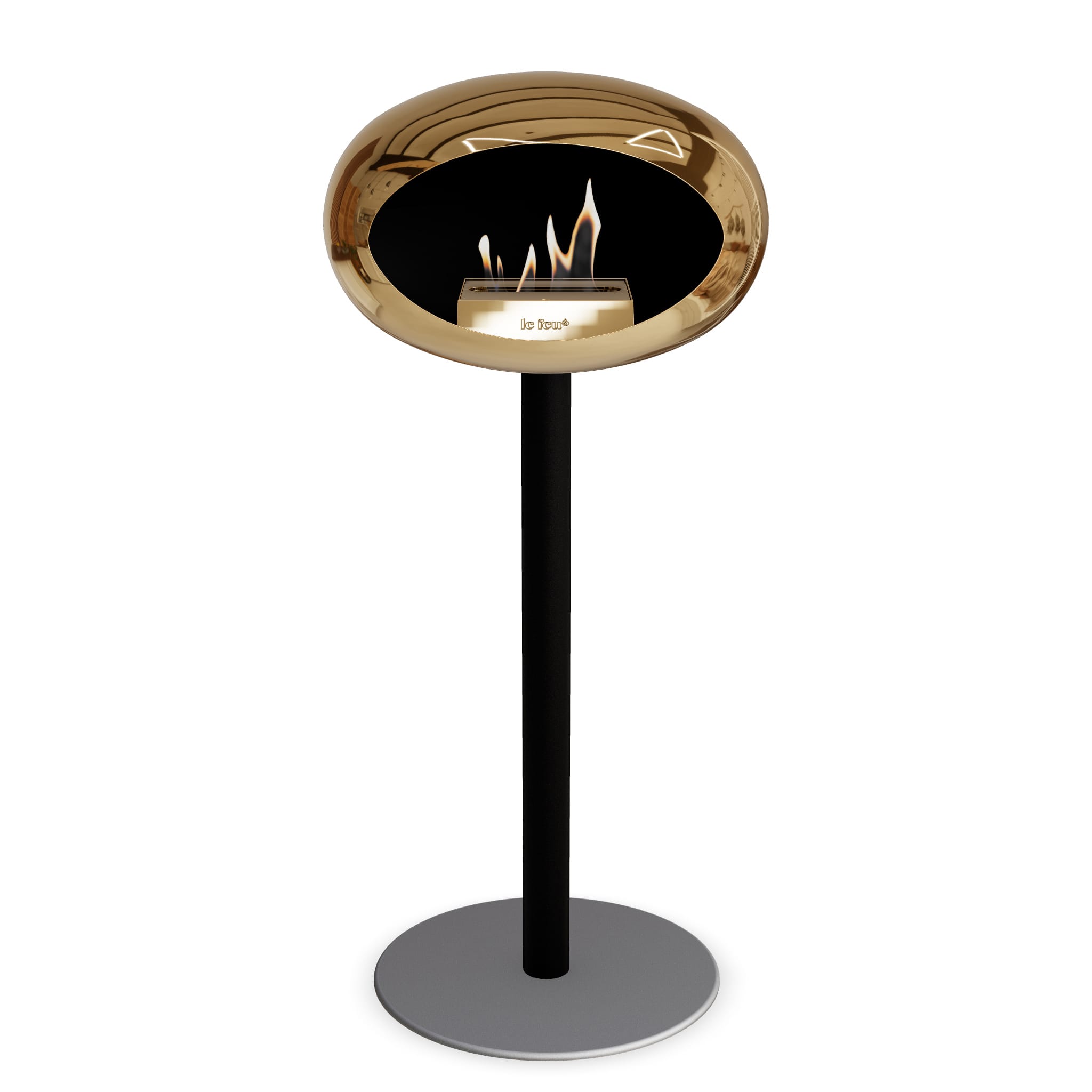 Le Feu Steel High Dome <br>Chromed Rose Gold