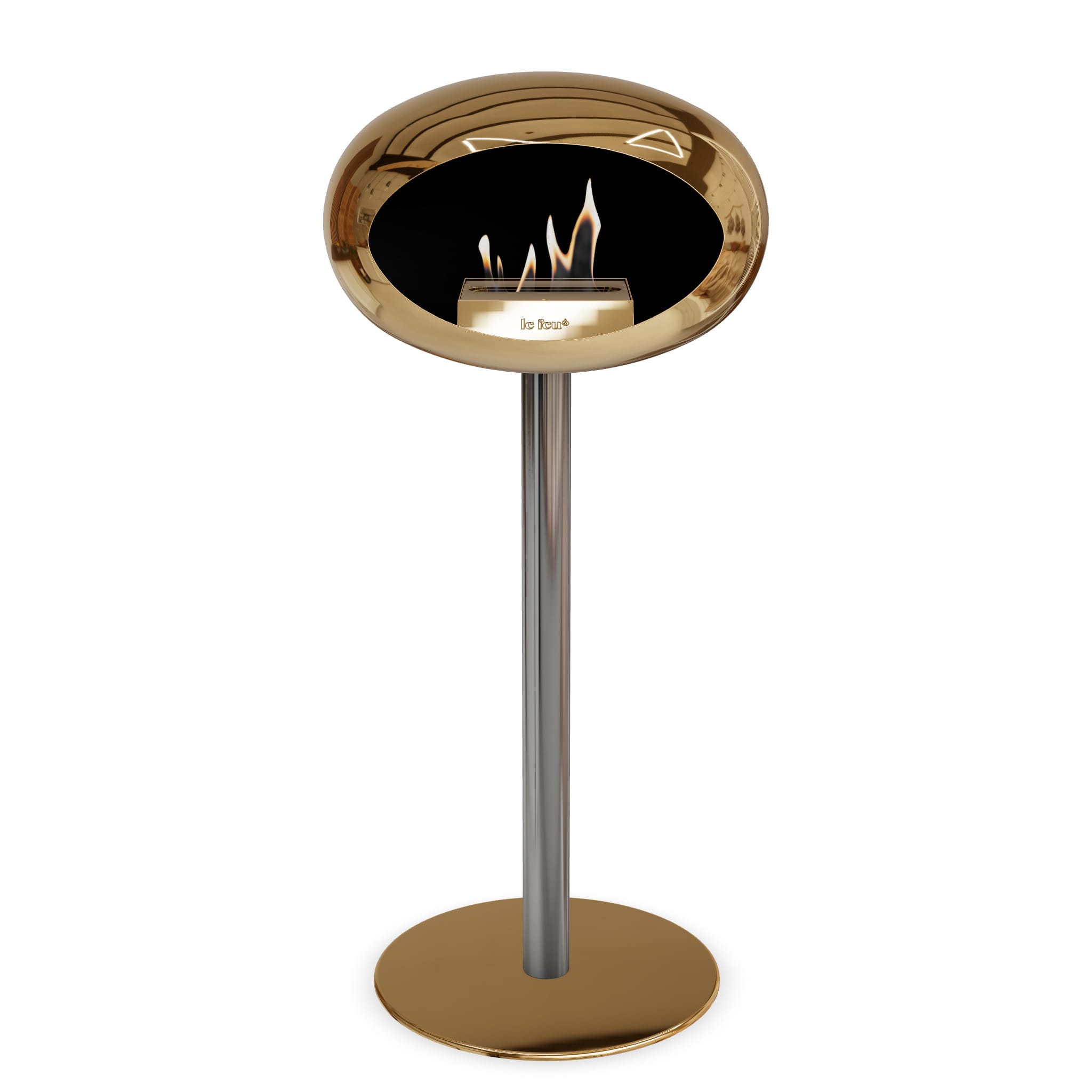 Le Feu Steel High Dome <br>Chromed Rose Gold