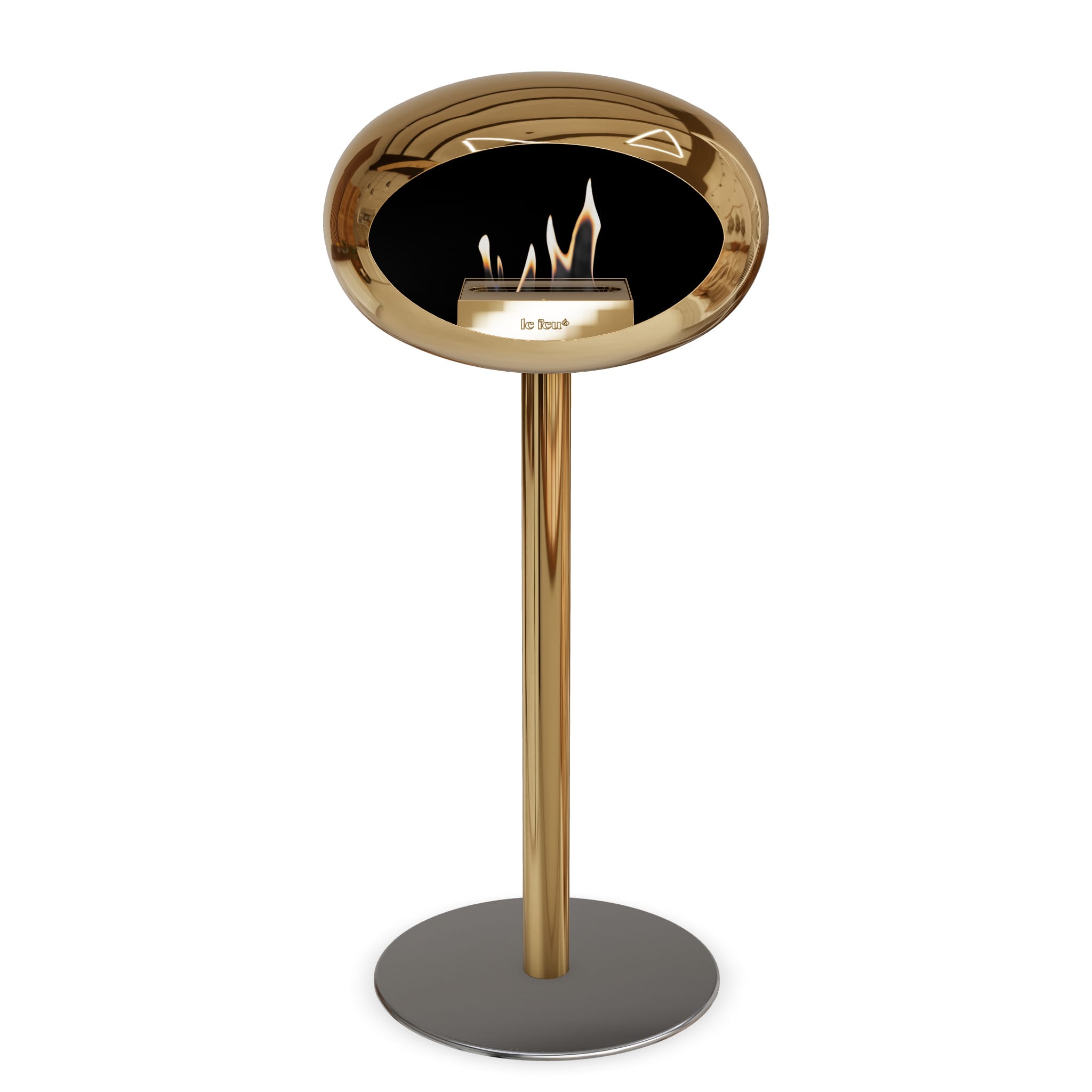 Le Feu Steel High Dome <br>Chromed Rose Gold